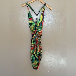 Fashion Nova Amazing you Halter Mini Dress NWT